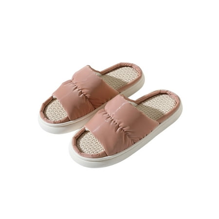 GENILU Mens Non-slip Lightweight Slides Open Toe House Shoes Casual Slip On Slipper Dark Pink 7-7.5
GENILU Mens Non-slip Lightweight Slides Open Toe House Shoes Casual Slip On Slipper Dark Pink 7-7.5