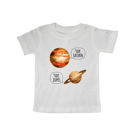 Inktastic Jupiter and Saturn Space Humor Sup Saturn Sup Jupes Gift Baby Boy or Baby Girl T-Shirt
Inktastic Jupiter and Saturn Space Humor Sup Saturn Sup Jupes Gift Baby Boy or Baby Girl T-Shirt