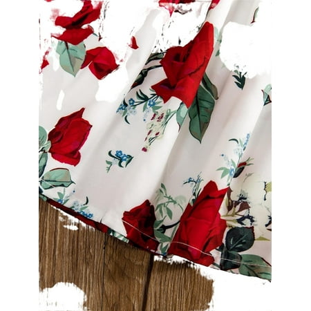 Cute Floral Round Neck A Line Long Sleeve Red and White Toddler Girls Dresses (Girl s)
Cute Floral Round Neck A Line Long Sleeve Red and White Toddler Girls Dresses (Girl s)