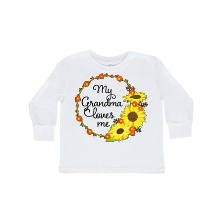 Inktastic My Grandma Loves Me with Sunflower Wreath Gift Toddler Boy or Toddler Girl Long Sleeve T-Shirt
Inktastic My Grandma Loves Me with Sunflower Wreath Gift Toddler Boy or Toddler Girl Long Sleeve T-Shirt