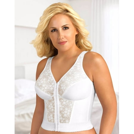 Exquisite Form Fully® Front Close Wirefree Longline Posture Bra with Lace - Style 5107565
Exquisite Form Fully® Front Close Wirefree Longline Posture Bra with Lace - Style 5107565