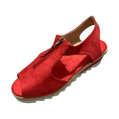 Fesfesfes 2022 Summer Fish Mouth Wedge Sandals Plus Size Women s Shoes Platform Shoes
Fesfesfes 2022 Summer Fish Mouth Wedge Sandals Plus Size Women s Shoes Platform Shoes