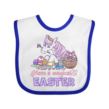 Inktastic Have A Magical Easter Unicorn Gift Baby Boy or Baby Girl Bib