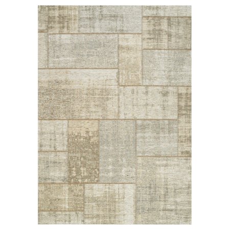 Alpine Rug Co. Broadway Distressed Patchwork Area Rug