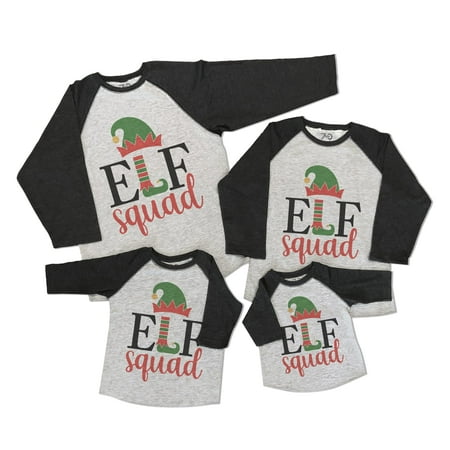 7 ate 9 Apparel Matching Family Merry Christmas Shirts - Elf Squad Grey Shirt 5T
7 ate 9 Apparel Matching Family Merry Christmas Shirts - Elf Squad Grey Shirt 5T