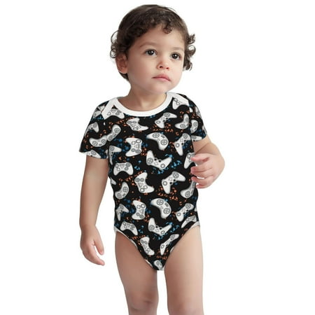 Haiem Cool Gamepad Printed Unisex-Baby Short Sleeve Onesies Bodysuits Unisex Babies Snap-Up Rompers-6 Months
Haiem Cool Gamepad Printed Unisex-Baby Short Sleeve Onesies Bodysuits Unisex Babies Snap-Up Rompers-6 Months
