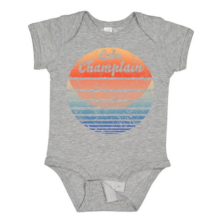 Inktastic Lake Champlain Distressed Retro Sunset Gift Baby Boy or Baby Girl Bodysuit
Inktastic Lake Champlain Distressed Retro Sunset Gift Baby Boy or Baby Girl Bodysuit