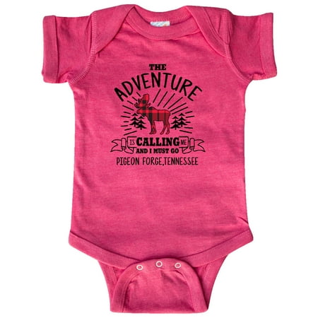 Inktastic Pigeon Forge Tennessee The Adventure is Calling and I Must Go Gift Baby Boy or Baby Girl Bodysuit
Inktastic Pigeon Forge Tennessee The Adventure is Calling and I Must Go Gift Baby Boy or Baby Girl Bodysuit