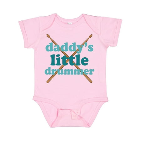 Inktastic Daddy s Little Drummer Gift Baby Boy or Baby Girl Bodysuit