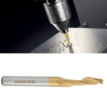 Higoodz Milling Cutter CNC Milling Cutter Single Flute Milling Cutter High Speed Steel CNC Accuracy 8 x 8 x 25 x 80
Higoodz Milling Cutter CNC Milling Cutter Single Flute Milling Cutter High Speed Steel CNC Accuracy 8 x 8 x 25 x 80