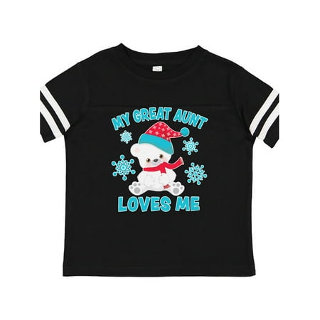 Inktastic Polar Bear My Great Aunt Loves Me in Santa Hat Gift Toddler Boy or Toddler Girl T-Shirt
Inktastic Polar Bear My Great Aunt Loves Me in Santa Hat Gift Toddler Boy or Toddler Girl T-Shirt