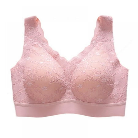 Clearance Sale!3D Wireless Contour Lace Bra Breathable Underwear Seamless Stretchy Comfortable Sports Bras Top Vest Pink 2XL
Clearance Sale!3D Wireless Contour Lace Bra Breathable Underwear Seamless Stretchy Comfortable Sports Bras Top Vest Pink 2XL