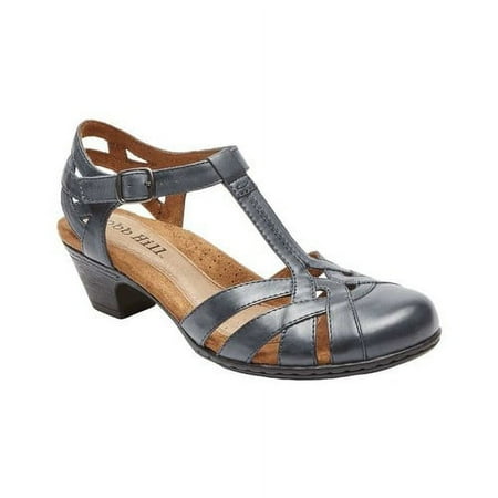 Women s Rockport Cobb Hill Aubrey T Strap Sandal