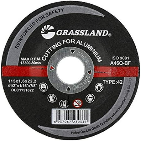 Cutting Disc Aluminum Freehand Cut-off wheel - Depressed Center - 4-1/2 x 1/16 x 7/8 - T42 - (100 PACK)
Cutting Disc Aluminum Freehand Cut-off wheel - Depressed Center - 4-1/2 x 1/16 x 7/8 - T42 - (100 PACK)