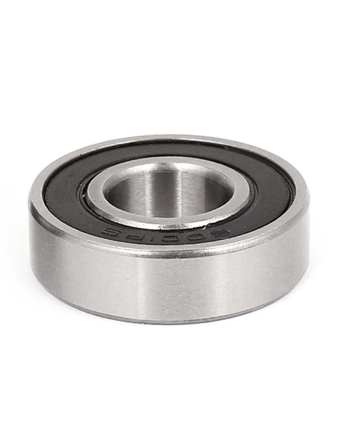10 pcs 6001RS Shielded Deep Groove Radial Ball Bearings 12x28x8mm Silver Tone