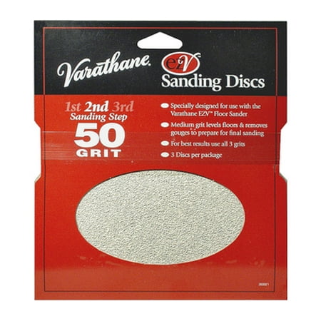 Varathane 203937 50g Sanding Disc 3 Pack