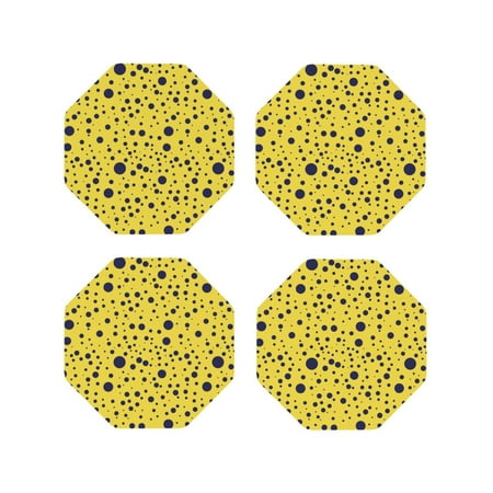 Drink Coasters Set of 4 blue spots Leather Coasters for Coffee Table Protector Heat Resistant Cute Coasters for Home Decor Housewarming Gifts Bar Kitchen 4 Inch Octagon
Drink Coasters Set of 4 blue spots Leather Coasters for Coffee Table Protector Heat Resistant Cute Coasters for Home Decor Housewarming Gifts Bar Kitchen 4 Inch Octagon
