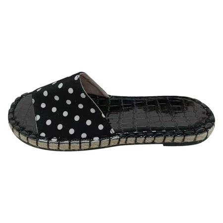 Youmylove Fashion Soft Sandals Bottom Women Slippers Flat Rope Round Bottom Dots Shoes Comfort Cozy Leisure Daily Walking
Youmylove Fashion Soft Sandals Bottom Women Slippers Flat Rope Round Bottom Dots Shoes Comfort Cozy Leisure Daily Walking