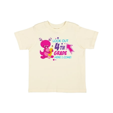 Inktastic Look out 4th Grade Here I Come with Cute Pink Monster Gift Toddler Boy or Toddler Girl T-Shirt
Inktastic Look out 4th Grade Here I Come with Cute Pink Monster Gift Toddler Boy or Toddler Girl T-Shirt