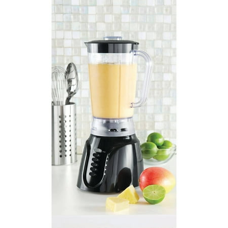 Mainstays 6-Speed Blender, Black