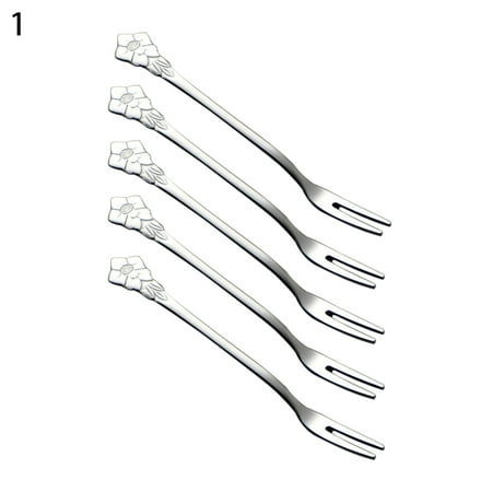 Grandest Birch 5Pcs/Set Fruit Fork Long Handle Easy to Use Stainless Steel Small Creative 5.3 Inches Cake Fork Tableware Accessori
Grandest Birch 5Pcs/Set Fruit Fork Long Handle Easy to Use Stainless Steel Small Creative 5.3 Inches Cake Fork Tableware Accessori