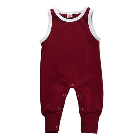 Bmnmsl Baby Romper Boy Girl Sleeveless Jumpsuit One-Pieces Toddler Casual Clothes
Bmnmsl Baby Romper Boy Girl Sleeveless Jumpsuit One-Pieces Toddler Casual Clothes