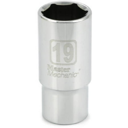 Danaher Tool Group-asia Division 2PK Master Mechanic 3/8 Drive 19MM 6 Point Deep Well Socket 
Danaher Tool Group-asia Division 2PK Master Mechanic 3/8 Drive 19MM 6 Point Deep Well Socket