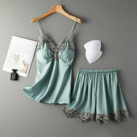 QIPOPIQ Pajamas for Women Clearance Sexy Sling Shorts Lace Trim Two Piece Home Service Homewear Set Plus Size Sleepwear Reduced Price!
QIPOPIQ Pajamas for Women Clearance Sexy Sling Shorts Lace Trim Two Piece Home Service Homewear Set Plus Size Sleepwear Reduced Price!