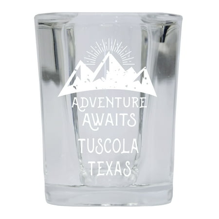 Tuscola Texas Souvenir Laser Engraved 2 Ounce Square Base Liquor Shot Glass 4-Pack Adventure Awaits Design
Tuscola Texas Souvenir Laser Engraved 2 Ounce Square Base Liquor Shot Glass 4-Pack Adventure Awaits Design