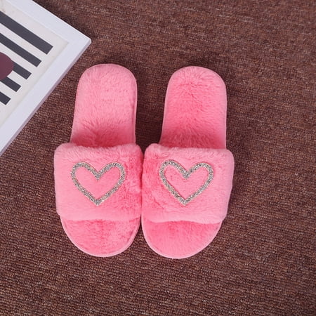 Cathalem Non-slip Warm Home Love Slippers Floor Pattern Women s Shoes Indoor Women s slipper Glitter Slippers for Women Hot Pink 6
Cathalem Non-slip Warm Home Love Slippers Floor Pattern Women s Shoes Indoor Women s slipper Glitter Slippers for Women Hot Pink 6