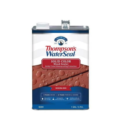 4PC Thompson s WaterSeal Thompson s WaterSeal TH.093201-16 Waterproofing Wood Sealer Sedona Red
4PC Thompson s WaterSeal Thompson s WaterSeal TH.093201-16 Waterproofing Wood Sealer Sedona Red