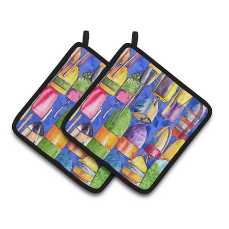 Carolines Treasures 8723-4PTHD Lobster Bouys Pair of Pot Holders 7.5HX7.5W multicolor
Carolines Treasures 8723-4PTHD Lobster Bouys Pair of Pot Holders 7.5HX7.5W multicolor