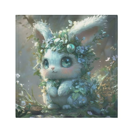 Napkin Satin Napkin 20*20Inchx6 Kitchen Towel Dinner Plate Towel Decorative Towel Napkin Tea Towel Suitable For Kitchen Table Cartoon Flowers and Rabbits
Napkin Satin Napkin 20*20Inchx6 Kitchen Towel Dinner Plate Towel Decorative Towel Napkin Tea Towel Suitable For Kitchen Table Cartoon Flowers and Rabbits
