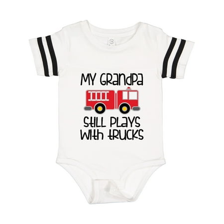 Inktastic Firefighter Grandpa Plays with Trucks Gift Baby Boy or Baby Girl Bodysuit
Inktastic Firefighter Grandpa Plays with Trucks Gift Baby Boy or Baby Girl Bodysuit