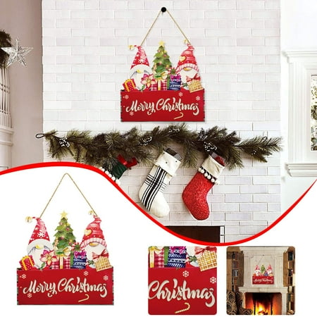 TANGNADE Festive Feeling Wooden Christmas On Wall The Role Ofing Santa Lighting New Pendant
TANGNADE Festive Feeling Wooden Christmas On Wall The Role Ofing Santa Lighting New Pendant