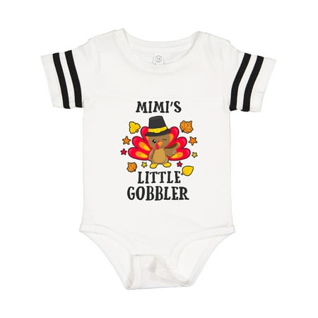 Inktastic Mimis Little Gobbler with Turkey and Leaves Gift Baby Boy or Baby Girl Bodysuit
Inktastic Mimis Little Gobbler with Turkey and Leaves Gift Baby Boy or Baby Girl Bodysuit