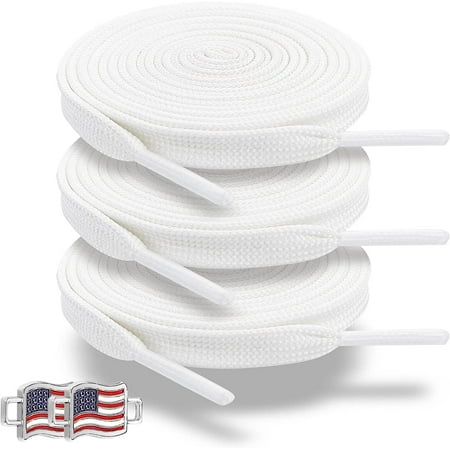 Flat Shoe Laces for Sneakers Shoelaces for Sneakers Athletic Running Shoes Boot Strings 3 Pair
Flat Shoe Laces for Sneakers Shoelaces for Sneakers Athletic Running Shoes Boot Strings 3 Pair