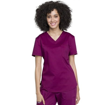 Cherokee Workwear Revolution Women s Scrubs Top V-Neck O.R. WW657