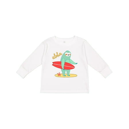 Inktastic Beach Sloth Surfing Aloha Gift Toddler Boy or Toddler Girl Long Sleeve T-Shirt
Inktastic Beach Sloth Surfing Aloha Gift Toddler Boy or Toddler Girl Long Sleeve T-Shirt