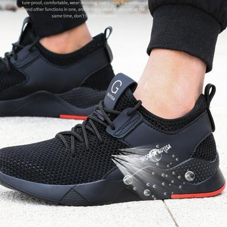 Men Steel Toe Work Safety Shoes Breathable Mesh Puncture Proof Non-Slip Outdoor Sneakers Puncture Proof Breathable Mesh Anti-slip Work Safety Shoes Industrial Construction Outdoor Durable C8186
Men Steel Toe Work Safety Shoes Breathable Mesh Puncture Proof Non-Slip Outdoor Sneakers Puncture Proof Breathable Mesh Anti-slip Work Safety Shoes Industrial Construction Outdoor Durable C8186