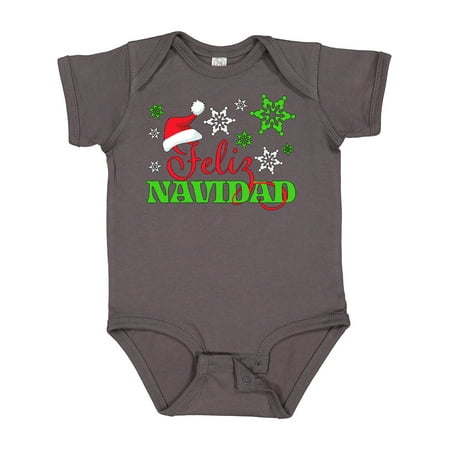 Inktastic Feliz Navidad with Santa Hat and Green Snowflakes Gift Baby Boy or Baby Girl Bodysuit
Inktastic Feliz Navidad with Santa Hat and Green Snowflakes Gift Baby Boy or Baby Girl Bodysuit