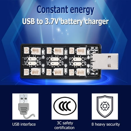 Lipo Charger Board 1s Lipo Charger Board 1S LiPo Battery Charger Charging Board RC Accessory With USB Interface
Lipo Charger Board 1s Lipo Charger Board 1S LiPo Battery Charger Charging Board RC Accessory With USB Interface