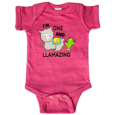 Inktastic Im One and Llamazing with Llama and Cactus Gift Baby Boy or Baby Girl Bodysuit
Inktastic Im One and Llamazing with Llama and Cactus Gift Baby Boy or Baby Girl Bodysuit