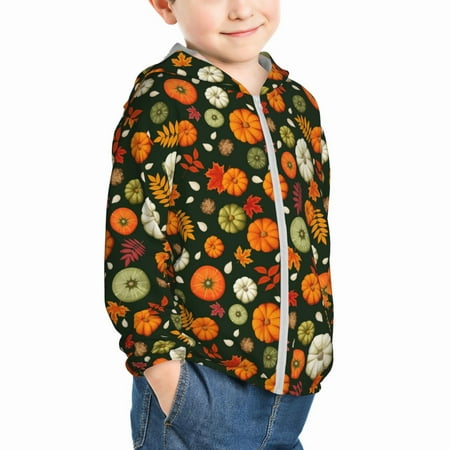 Uemuo Harvest Pumpkins Pattern Rash Guard for Boys Girls Long Sleeve Swim Shirts UPF 50+ UV Sun Protection Hooded Fishing Shirt with Pocket for Kid-5 Years
Uemuo Harvest Pumpkins Pattern Rash Guard for Boys Girls Long Sleeve Swim Shirts UPF 50+ UV Sun Protection Hooded Fishing Shirt with Pocket for Kid-5 Years