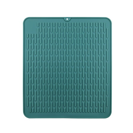 Large Multifunctional Silicone Placemat Dish Drying Mat Kitchen Draining Table Drain Mat Sink Non-Slip Pad Durable
Large Multifunctional Silicone Placemat Dish Drying Mat Kitchen Draining Table Drain Mat Sink Non-Slip Pad Durable