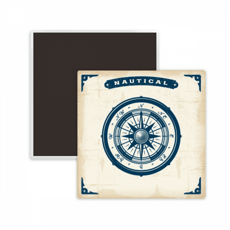 Compass Droits Military Ocean Army Square Ceracs Fridge Magnet Keepsake Memento