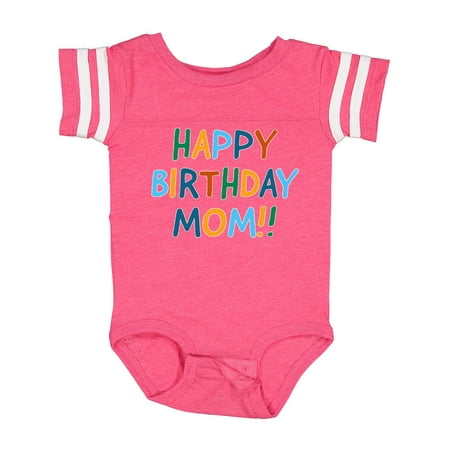 Inktastic Happy Birthday Mom!! Gift Baby Boy or Baby Girl Bodysuit