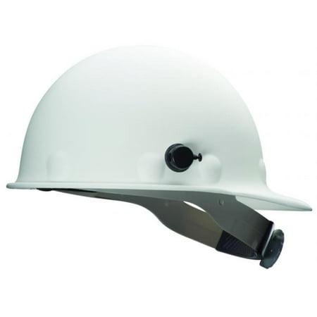 P2A Hard Hat White Ratchet With Quicklok