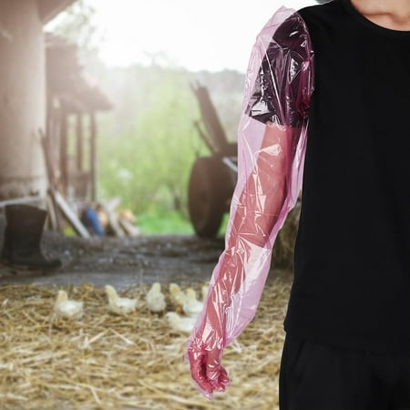 Tebru Animal Husbandry Gloves 50Pcs Disposable Soft Film Gloves Transparent Long Arm Veterinary Husbandry Gloves Disposable Gloves
Tebru Animal Husbandry Gloves 50Pcs Disposable Soft Film Gloves Transparent Long Arm Veterinary Husbandry Gloves Disposable Gloves