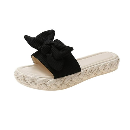 Youmylove Summer Fashion Bow Sandals Women Slide Slippers Leisure Large Sandals Stylish Female Cozy Daily Walking
Youmylove Summer Fashion Bow Sandals Women Slide Slippers Leisure Large Sandals Stylish Female Cozy Daily Walking